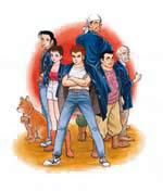 金剛一家イラスト